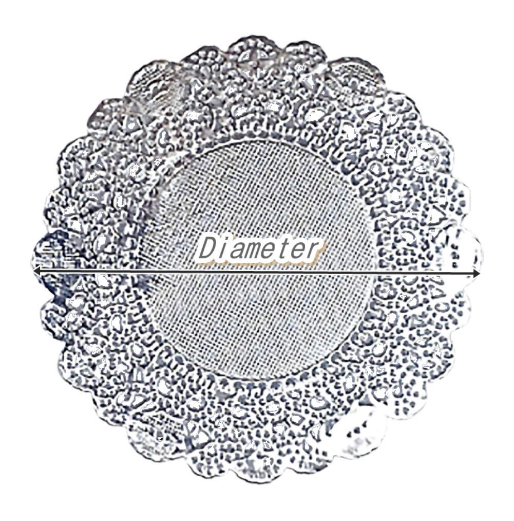 Premium Disposable Rectangular Paper Doilies 250 Sheets - Dust-Free, Clean Cut, Elegant Lace Design - Perfect for Wedding, Party & Table Decor (12 Inch, Silver) - Ideal for Cake Stands, Dessert Displays & Buffet Tables