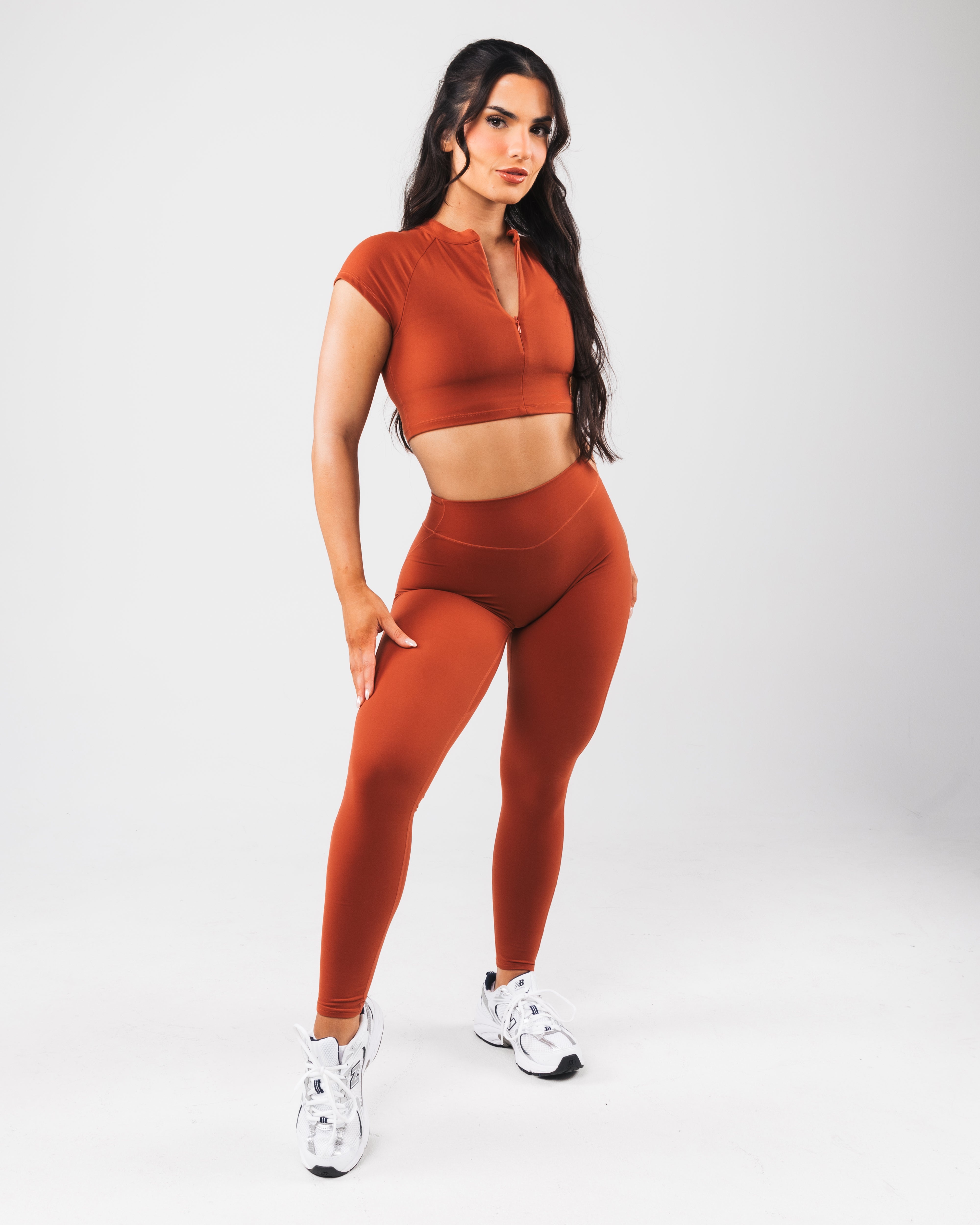 KDM Zip Front Sports Bra for Women - Comfortable & Supportive Workout Top for Running, Yoga & Gym