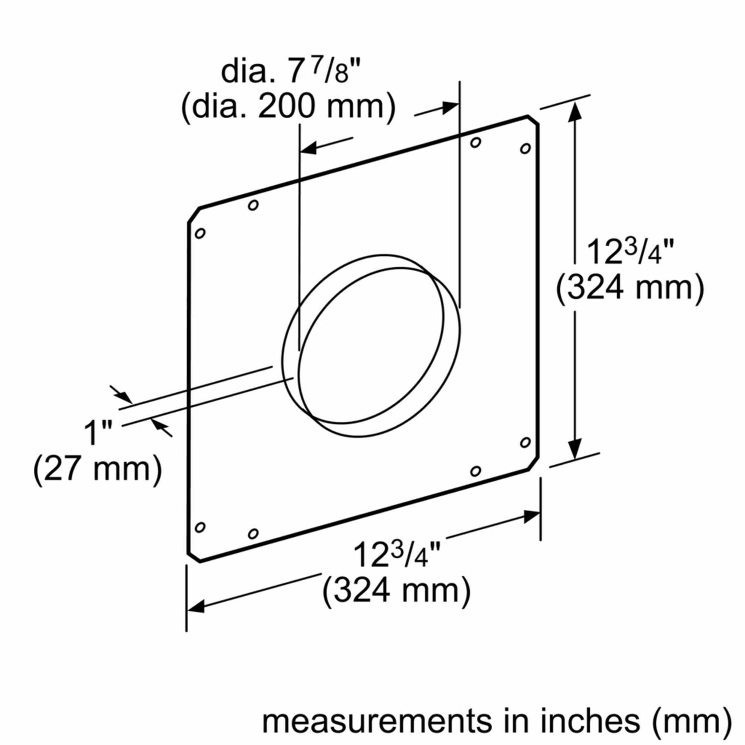 Bosch HDDFTRAN8 High-Performance Ventilation Accessory - Compatible with Bosch Power Tools - Ideal for Dust Extraction in Woodworking & Construction Projects