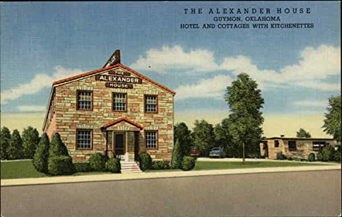 Vintage Alexander House Guymon Oklahoma Antique Postcard - Collectible Historical Memorabilia for Postcard Enthusiasts & Home Decor