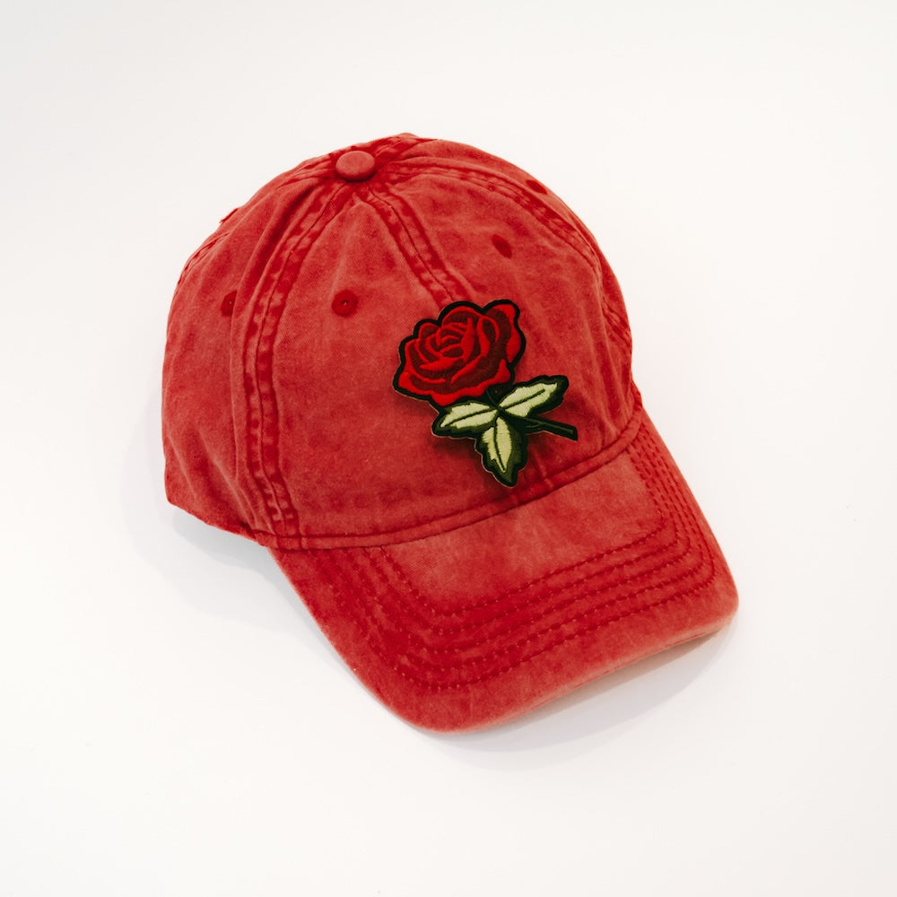 Rose Iron On Patch - Embroidered Floral Applique for DIY Clothing & Accessories - Perfect for Jackets, Bags, Hats & Denim Customization