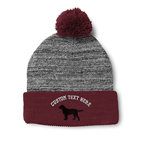 Heather Gray Burgundy Personalized Text Here