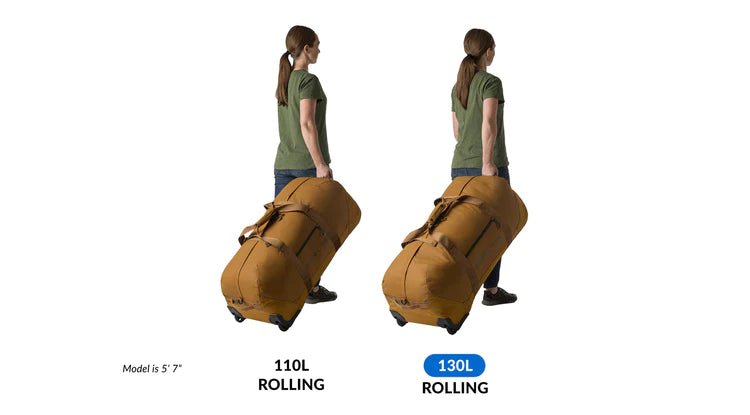 Eagle Creek No Matter What 130L Rolling Duffel Bag - Waterproof Travel Luggage for Adventure & Air Travel - Perfect for Camping, Hiking & Long Trips