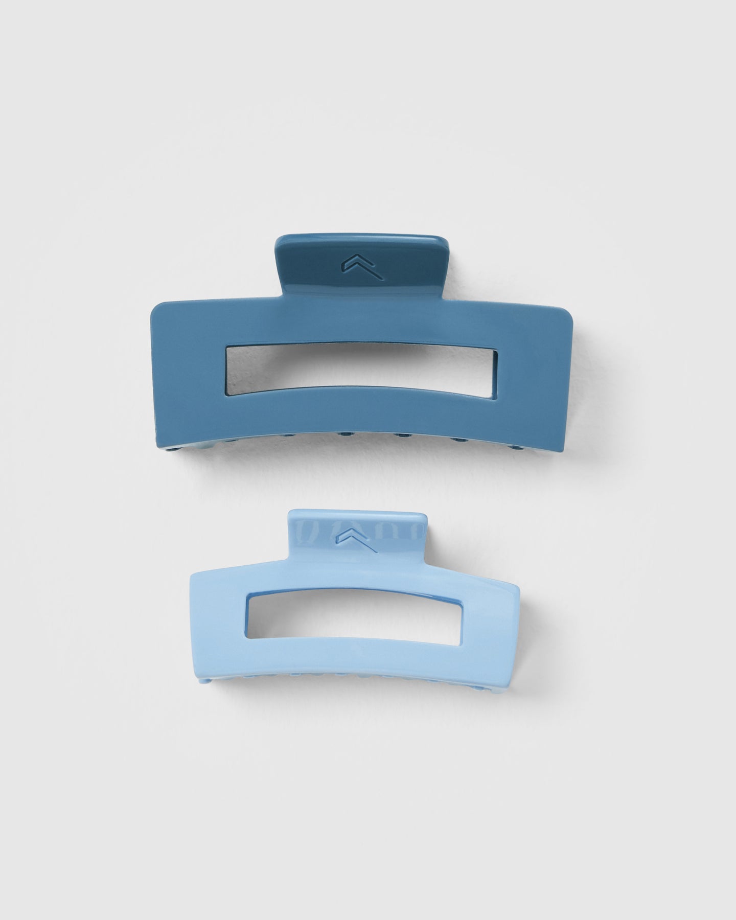 2 Pack Hair Claws Clips - Blue Hair Accessories for Women & Girls | Perfect for Updos, Ponytails & Everyday Hairstyles