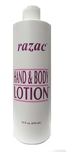 Razac Moisturizing Hand & Body Lotion - 16 fl oz (474 ml) - Hydrating & Nourishing for Dry Skin - Perfect for Daily Use at Home, Office & Travel