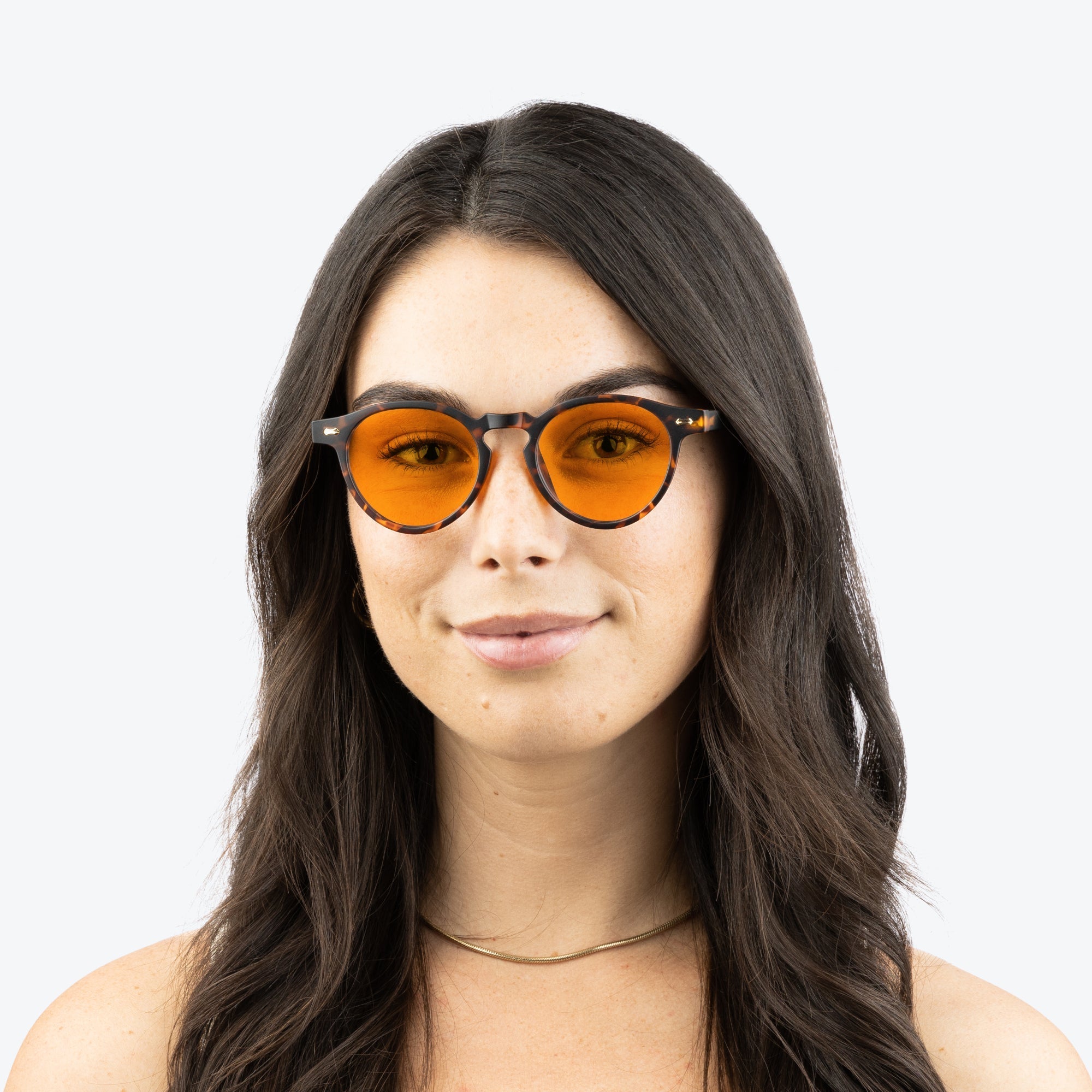 SunDown Oscar Blue Light Blocking Glasses - Tortoise Frame with Prescription Lenses for Computer Use & Eye Strain Relief