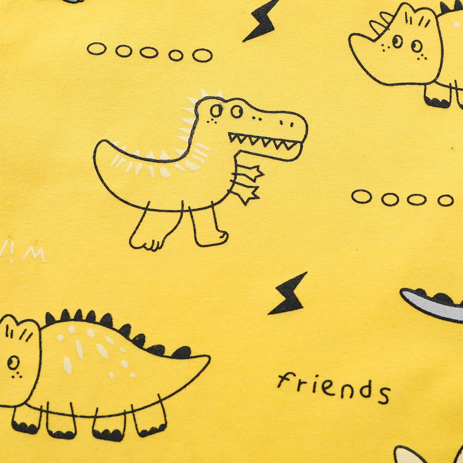 **3D Dinosaur Print Boys' 2-Piece Summer Outfit Set – Toddler Casual Clothes for Playdates & Outdoor Adventures**