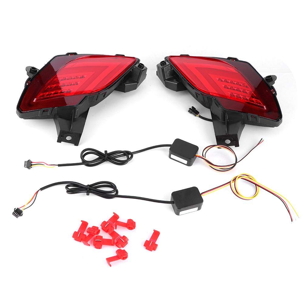 Senyar LED Taillights for Mazda CX-5 2013-2016 - Bright ABS Rear Bumper Reflector Lamps with Enhanced Visibility | Perfect for Night Driving & Safety Upgrades
