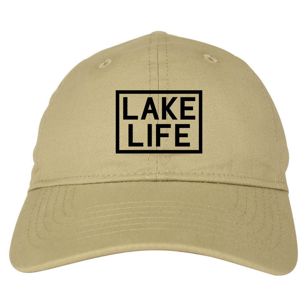 Lake Life Box Men's Dad Hat - Adjustable Baseball Cap for Fishing, Camping & Outdoor Activities