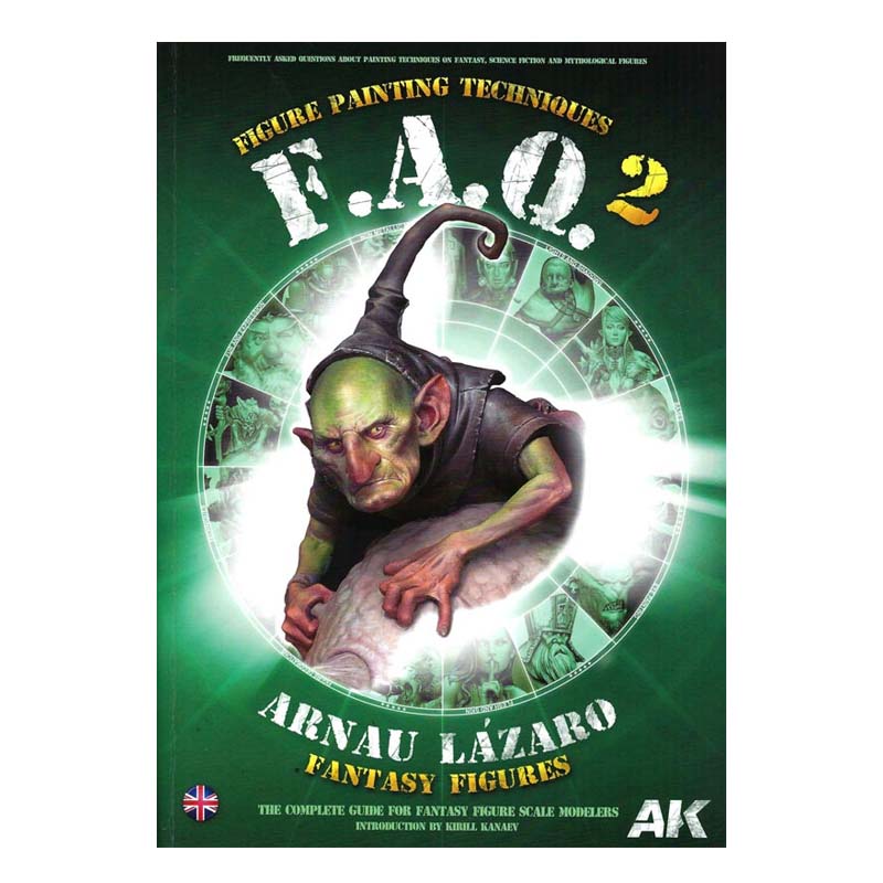 AK FAQ 2 Fantasy Figures Painting Techniques - Step-by-Step Guide for Miniature Model Artists | Perfect for Warhammer & D&D Miniatures Painting