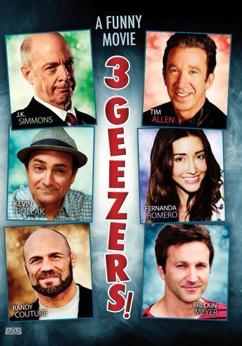 3 Geezers DVD by Green Apple Entertainment - Starring Michelle Schumacher - Comedy Film for Movie Nights & Gifts