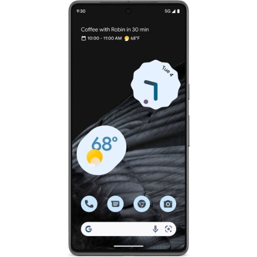 Google Pixel 7 Pro 256GB Unlocked Smartphone - Obsidian Black | Fast 5G Connectivity, Advanced Camera System | Perfect for Photography, Streaming & Productivity