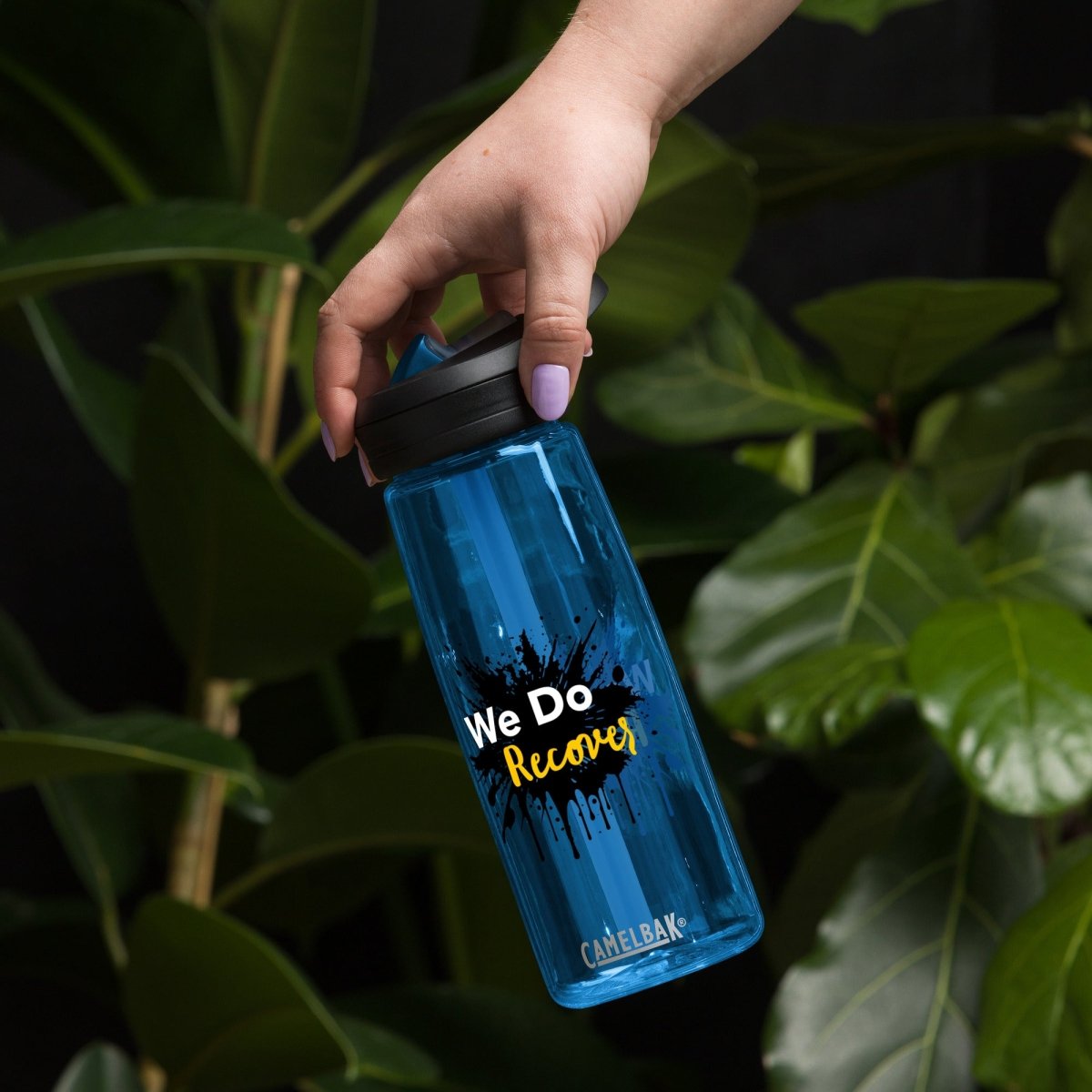 Eco-Friendly Sports Water Bottle - BPA Free, Leak Proof, Reusable for Gym, Hiking & Outdoor Activities | We Do Recover Brand