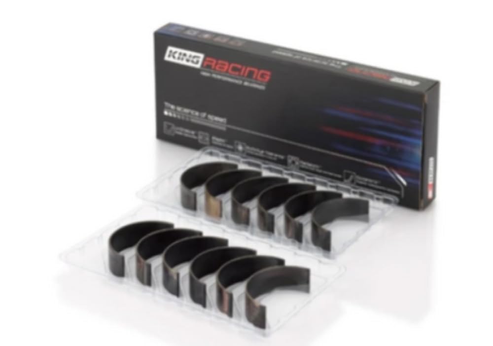 King Engine Bearings (MB4556SX) - Main Bearing Set for VM Motori A630/L630 Ecodiesel 3.0L - High Performance Replacement Parts for Smooth Engine Operation - Perfect for Diesel Engine Repair & Maintenance