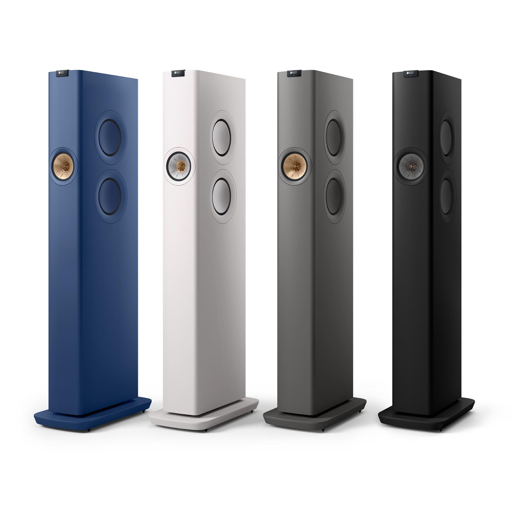 KEF LS60 Wireless HiFi Speakers (Pair) - Premium Sound Quality for Home Theater & Music Listening | Open Box Special