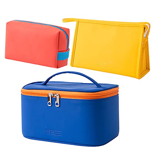 Dark Blue, Yellow, Orange