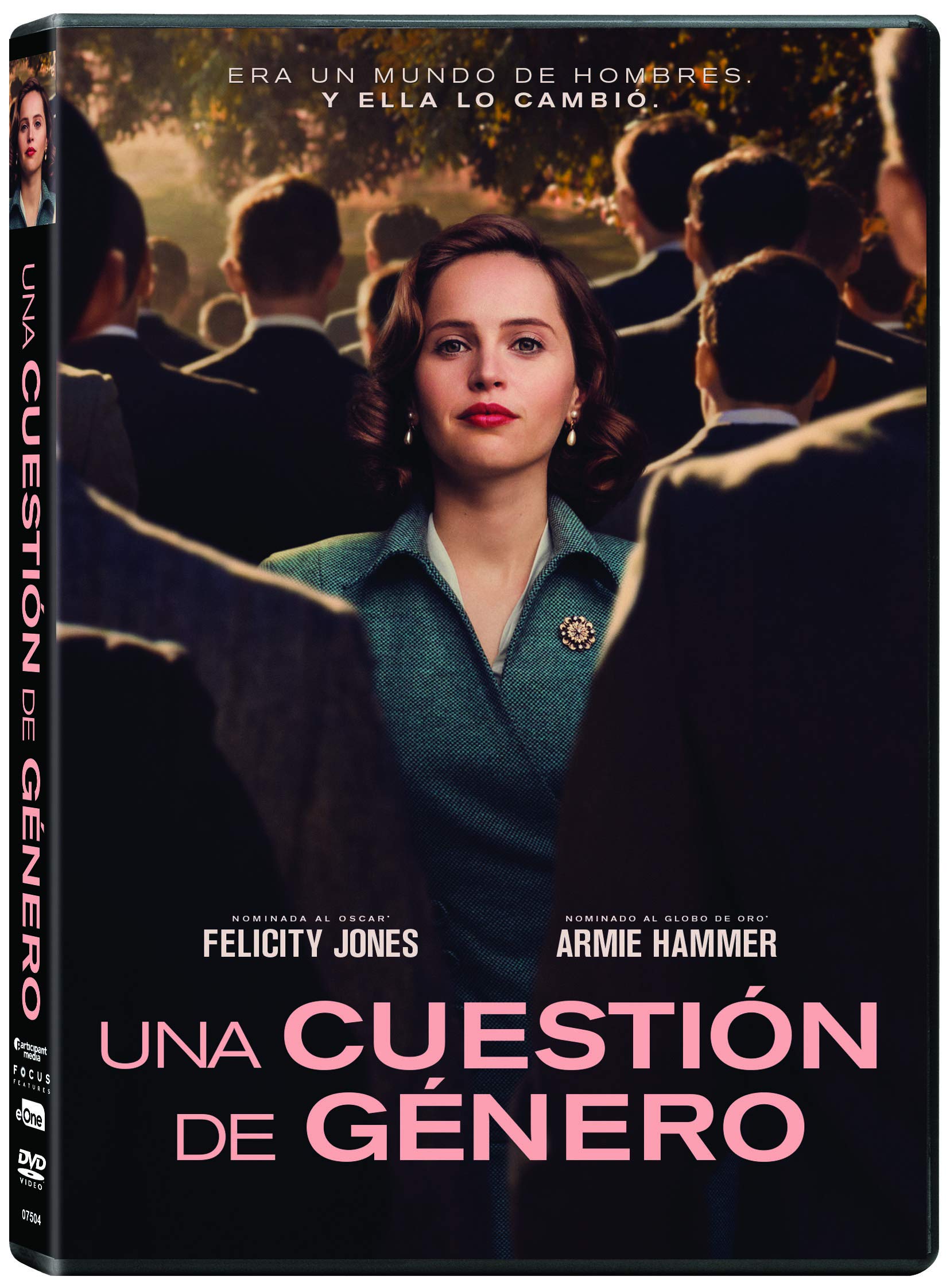 On the Basis of Sex - A Question of Gender (DVD) | Inspirational RBG Biographical Film | Perfect for Women's History Month & Feminist Movie Nights