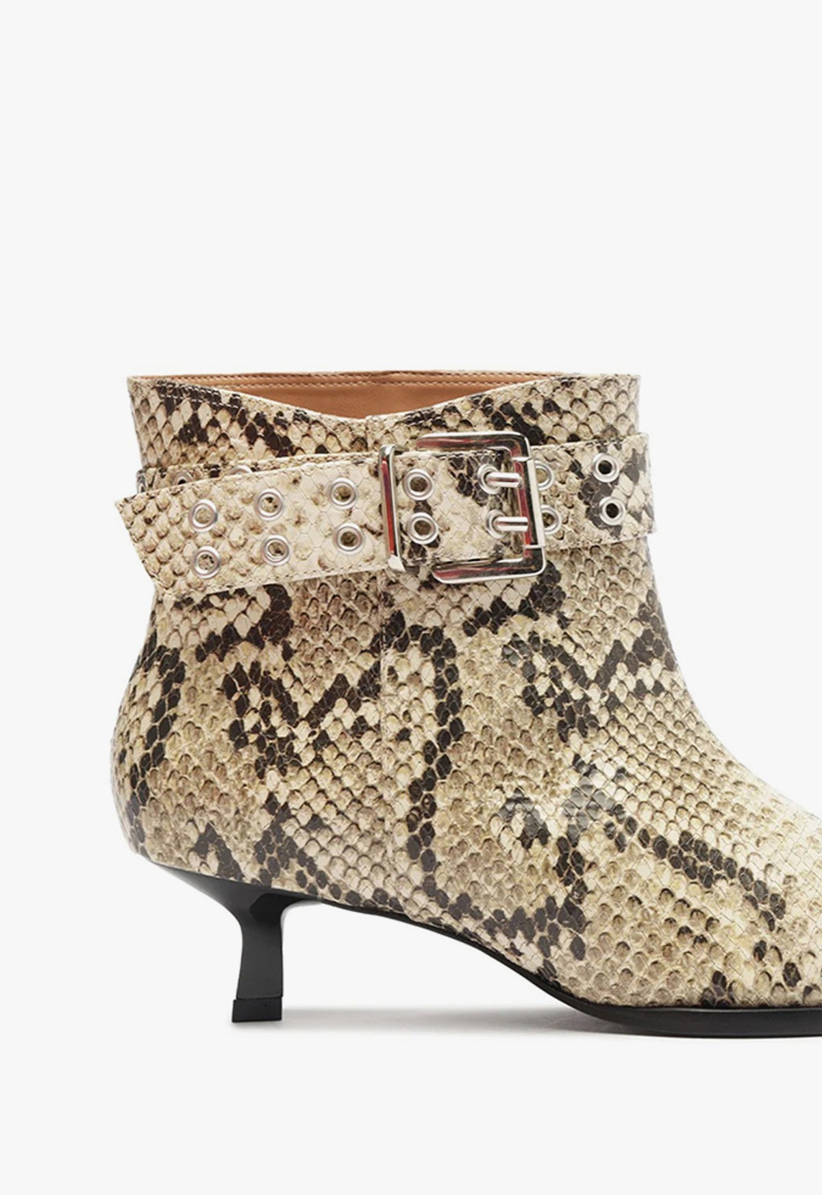 Jess Leather Bootie F24 - Low Heel Height S2199300180001 | Stylish & Comfortable Women's Boots for Casual Wear & Office Outfits
