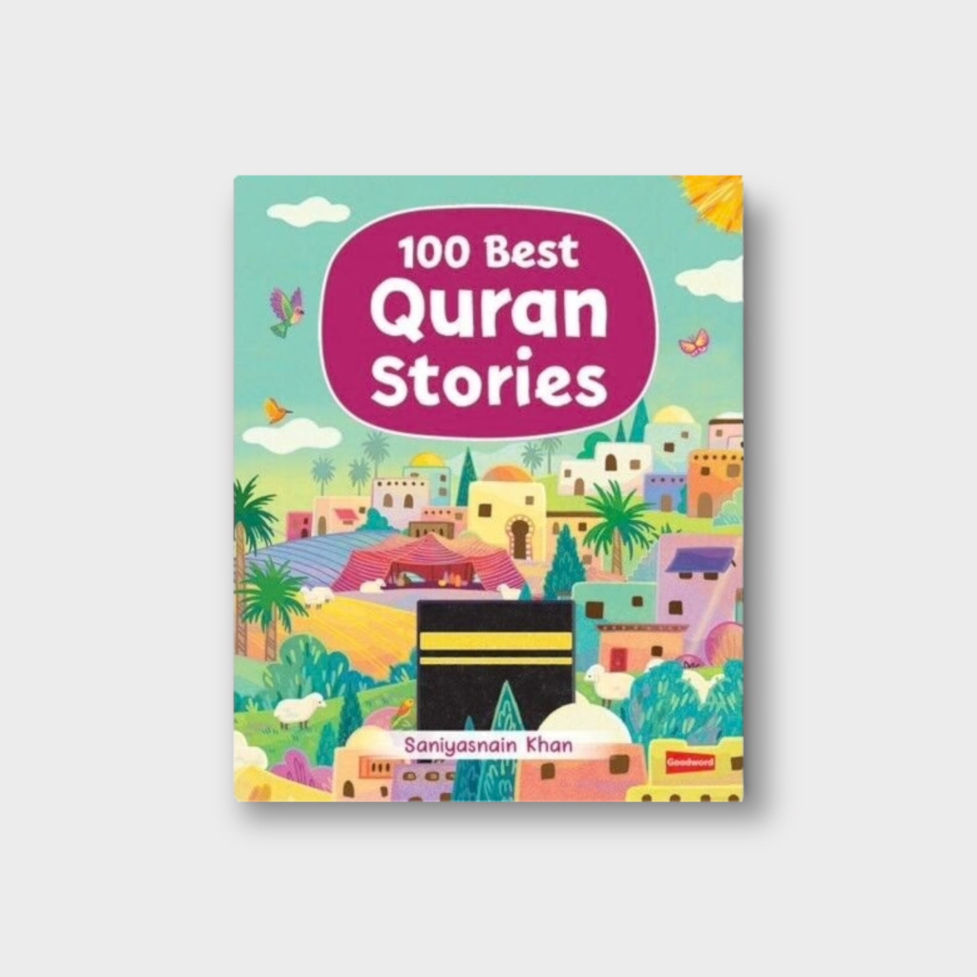 100 Best Quran Stories Board Book for Kids - Islamic Children's Learning & Bedtime Reading - Perfect for Home, School & Gift Giving