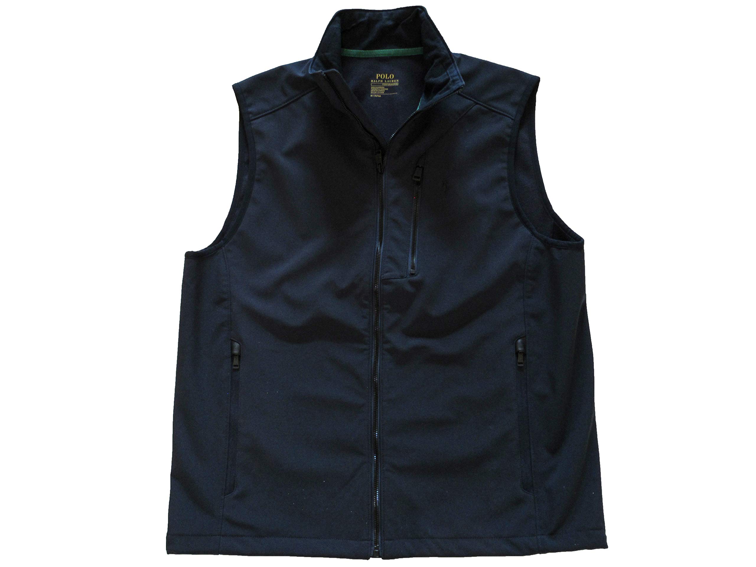 Ralph Lauren Men's Big & Tall Water-Repellent Full Zip Vest | Lightweight Outdoor Puffer Vest for Hiking, Camping & Casual Wear