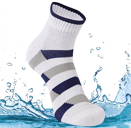 Striped / White & Gray