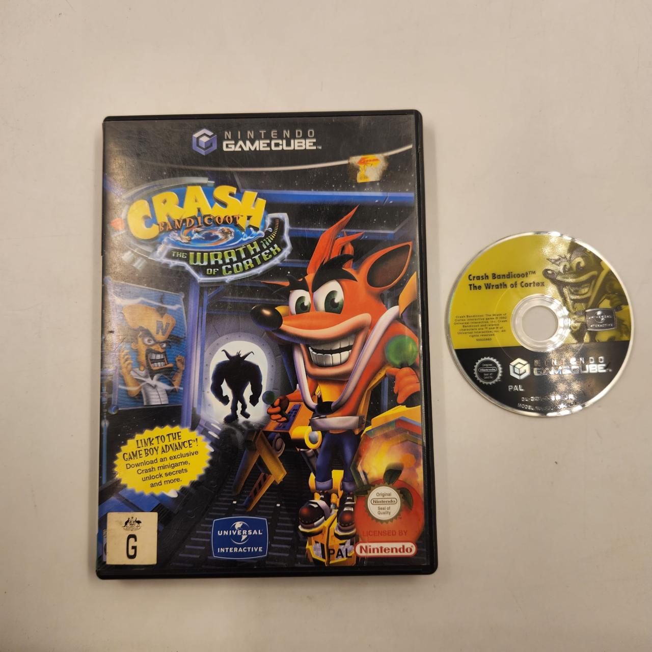 Crash Bandicoot The Wrath of Cortex - Nintendo GameCube Video Game (PAL Version) | Classic Platformer Adventure for Retro Gaming Enthusiasts
