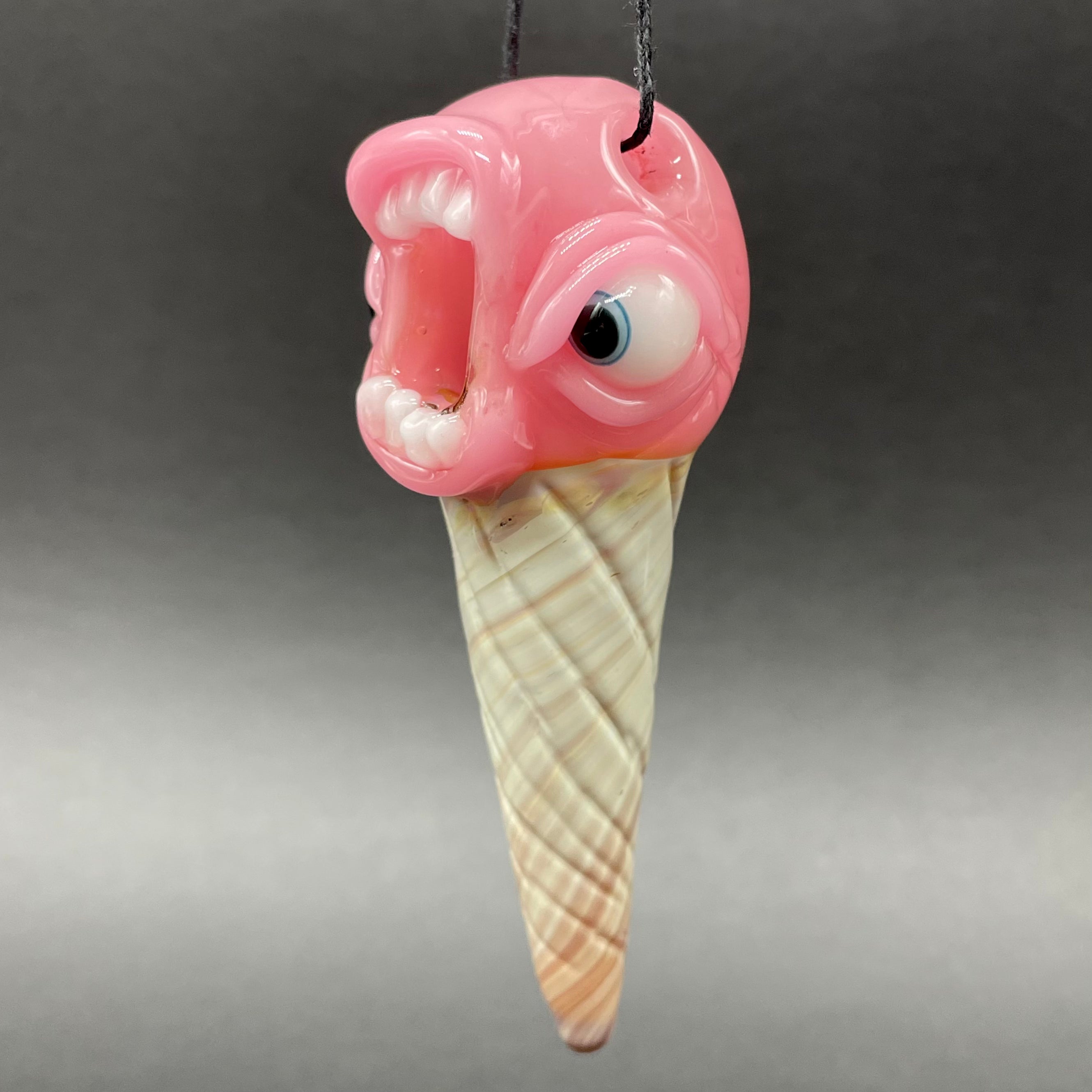 Stylish Ice Cream Cone Pendant Necklace - Cute & Trendy Jewelry for Women & Girls - Perfect for Summer Outfits, Parties & Gifts