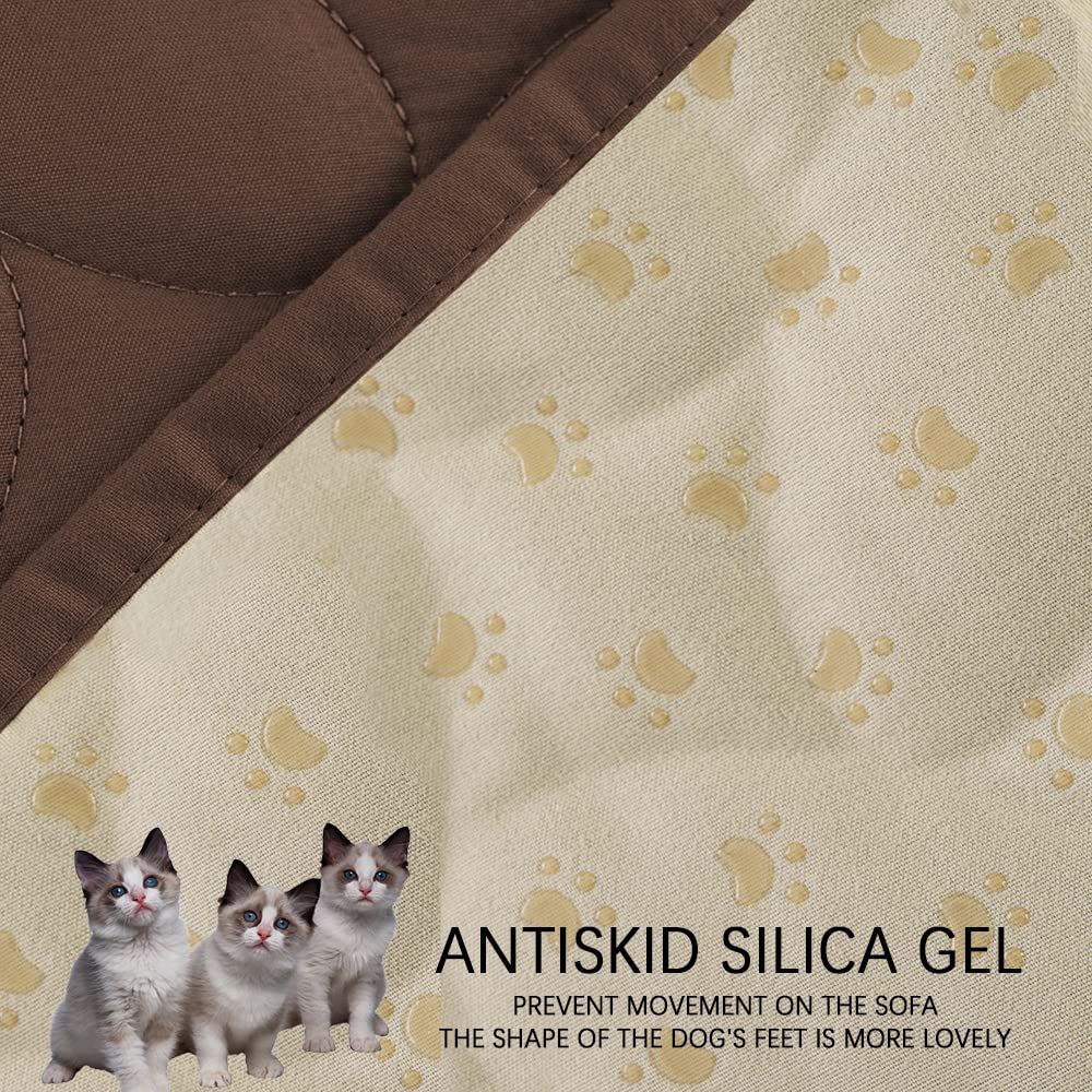 Ameritex Waterproof Pet Bed Cover - Soft Dog Blanket for Sofa, Couch & Furniture Protector - New Pattern Design - Perfect for Pets, Home & Travel Use