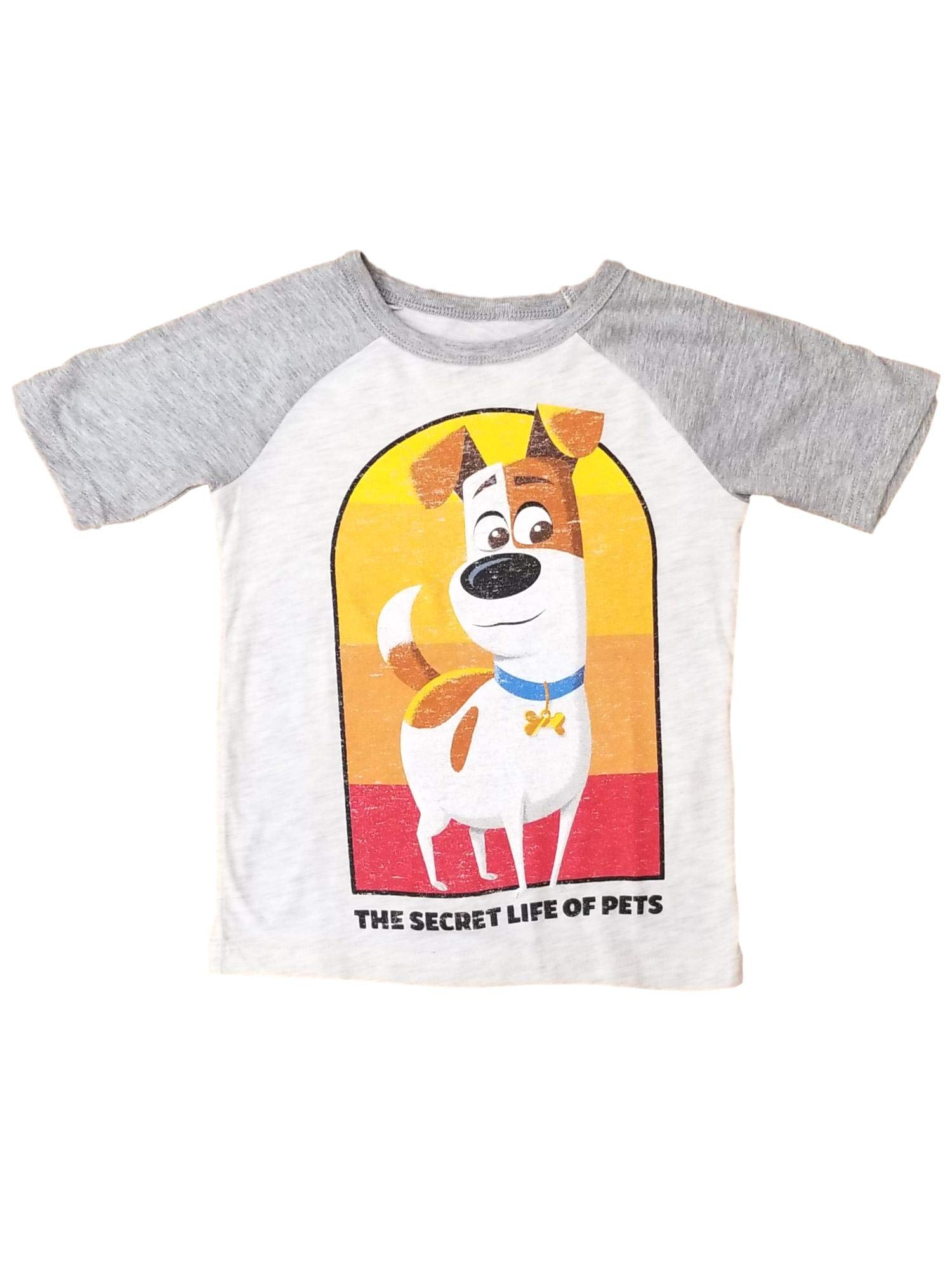Secret Life of Pets Dog T-Shirt for Boys - Casual Puppy Tee for Kids