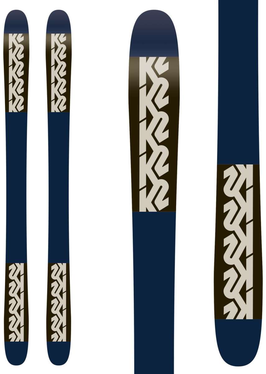 K2 Poacher Ski 2024 - All-Mountain Freestyle Skis for Men & Women | Perfect for Park, Powder & Freeride | Best for Advanced Skiers & Snowboarders