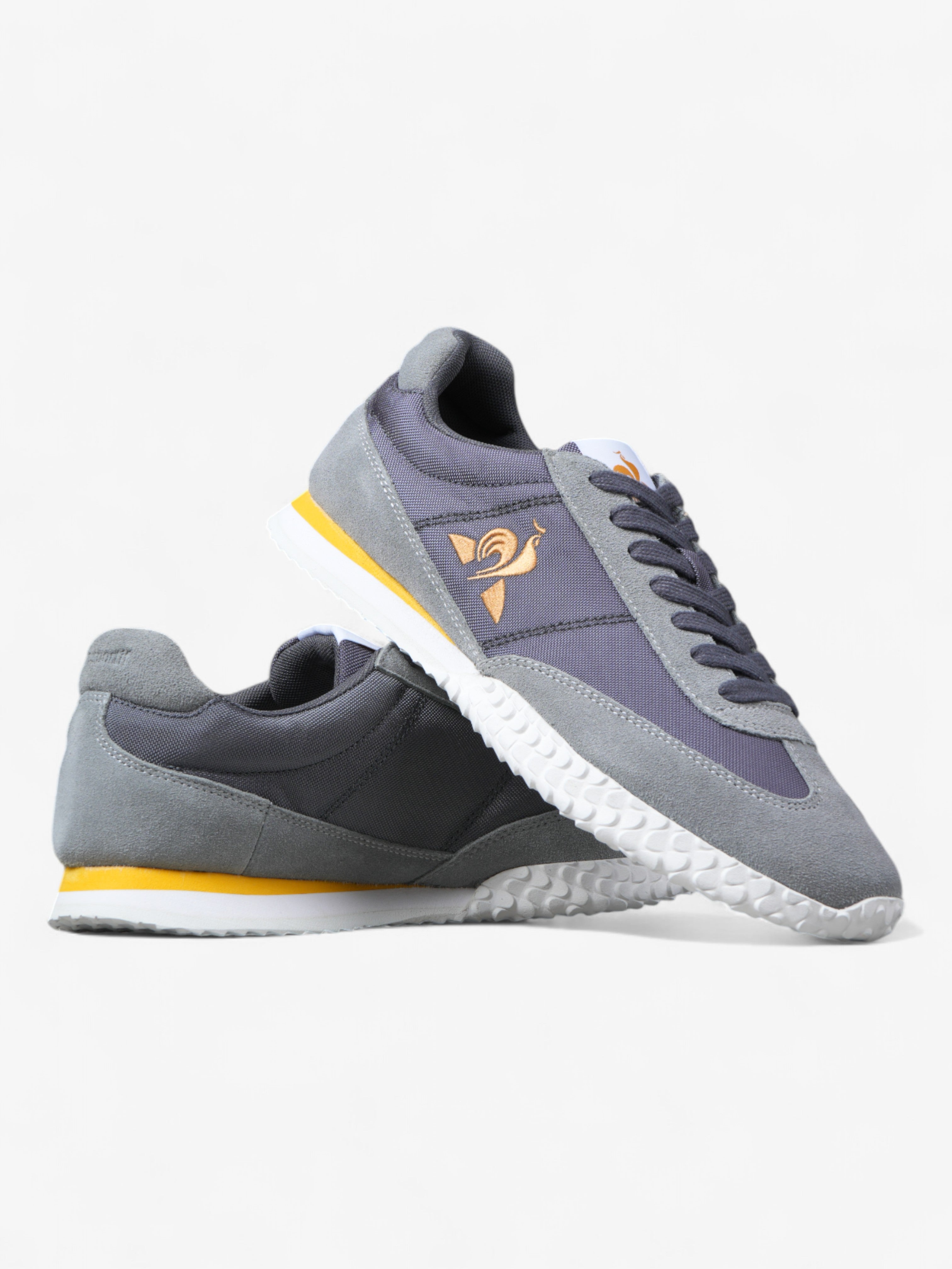 Le Coq Sportif Veloce Grey Running Shoes - Lightweight Comfort Sneakers for Men & Women | Perfect for Jogging, Gym Workouts & Casual Wear