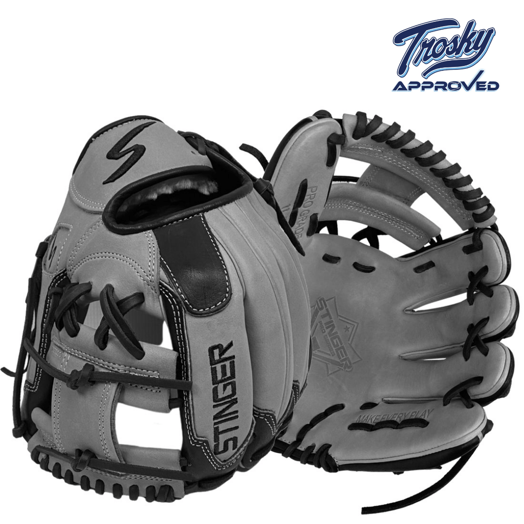 Shadow Series Infield Baseball Glove - Premium Leather Glove for Baseball Players | Perfect for Infield Practice, Games & Training