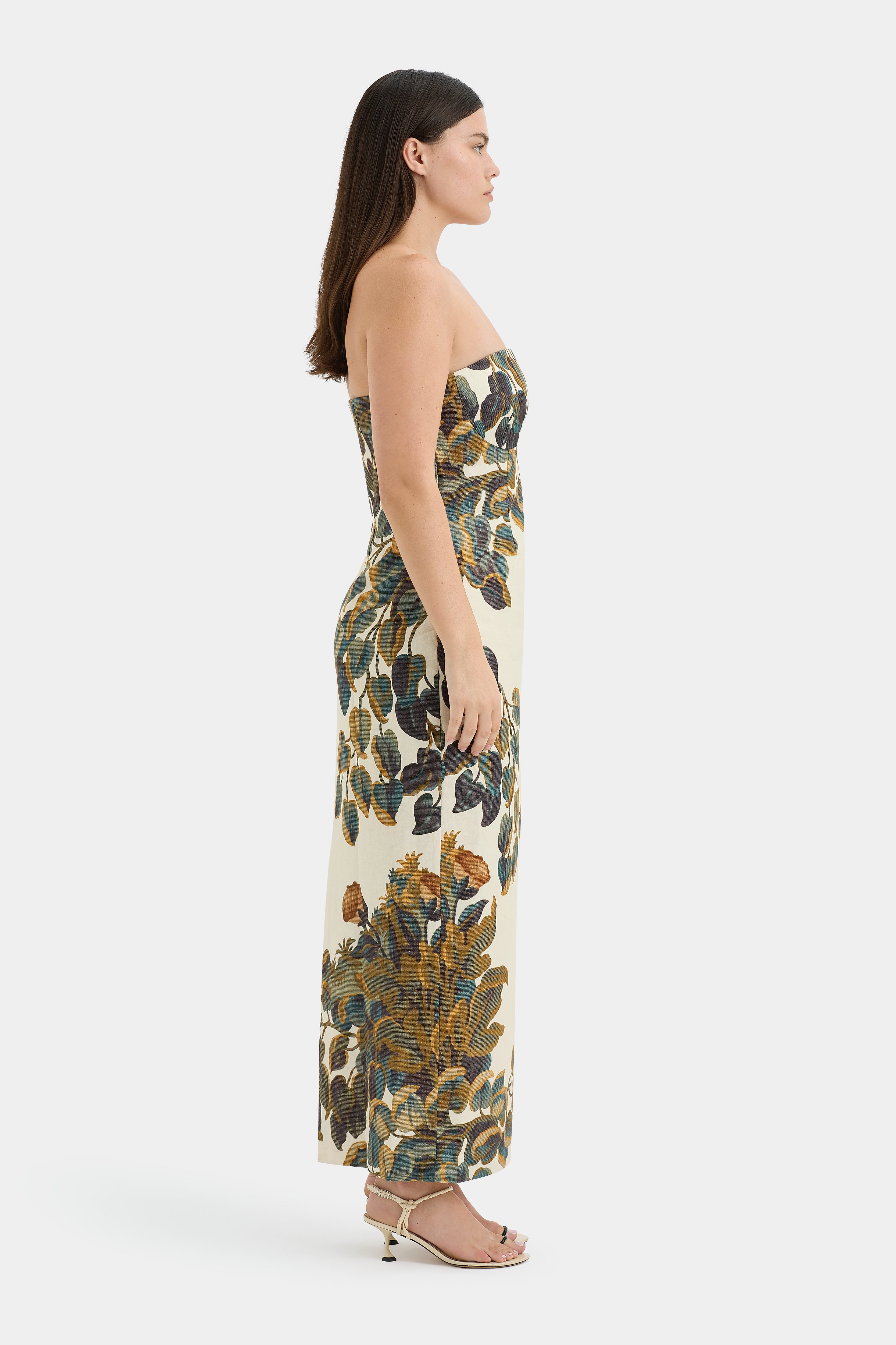 Evalita Elegant Column Dress for Women - Flattering A-Line Maxi Dress for Weddings, Parties & Special Occasions