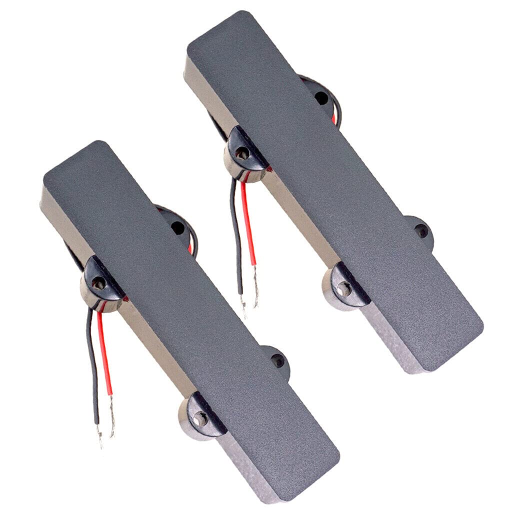 4 String Electric Guitar Jazz Bass Sealed Closed Pickup - Black Guitar Parts for Enhanced Sound & Performance | Perfect for Jazz, Blues & Studio Recording