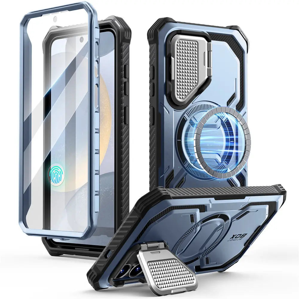 BLASON Armorbox Full Body Protective Case for Samsung Galaxy S25 - Shockproof & Drop Protection - Perfect for Outdoor, Travel & Daily Use