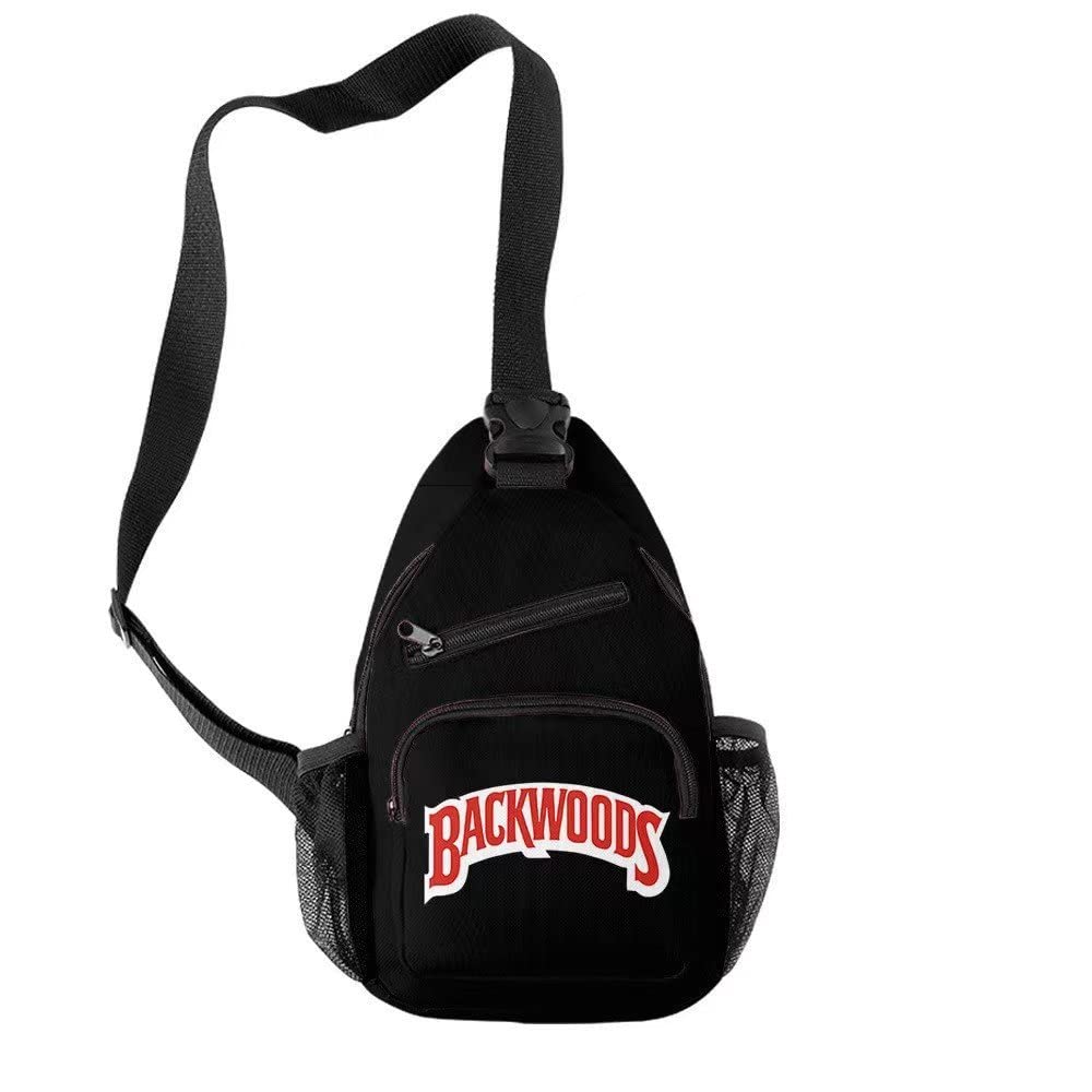 Backwoods Messenger Bag - Crossbody Sling Backpack with Waist Strap for Men & Women | Durable Small Backpack for Hiking, Travel & Daily Use