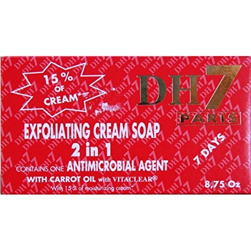 DH7 Antiseptic Cream Soap - Antibacterial Hand Wash for Dry Skin | Moisturizing & Gentle Cleansing | Ideal for Home, Hospital & Travel Use