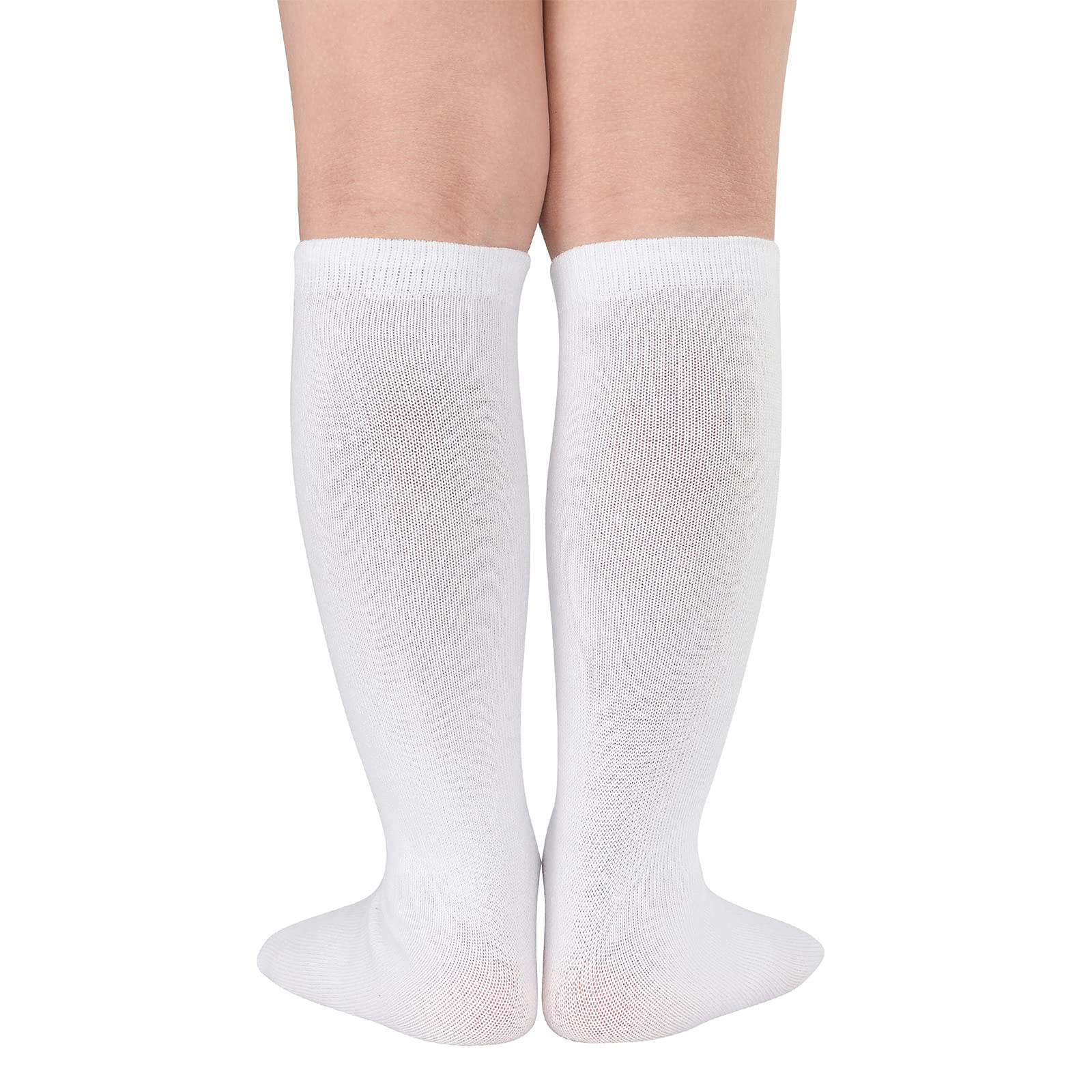 American Trends Kids Soccer Socks - Knee High Tube Socks for Toddlers & Children, Boys & Girls, Striped Athletic Sports Socks for School, Soccer Games & Outdoor Activities