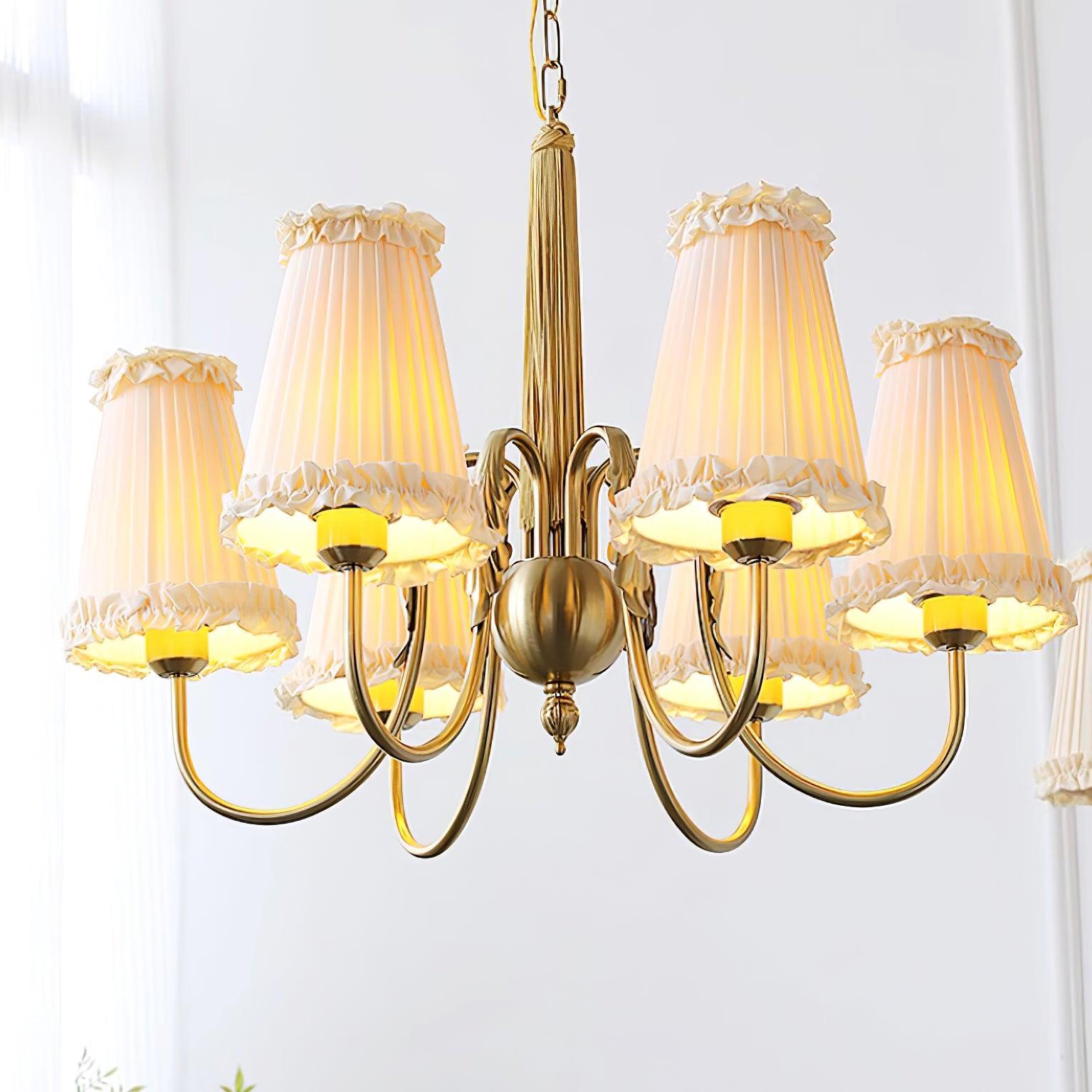 McVeigh Elegant Crystal Chandeliers for Dining Room & Living Room - Modern Luxury Ceiling Light Fixture for Home Decor & Wedding Venues