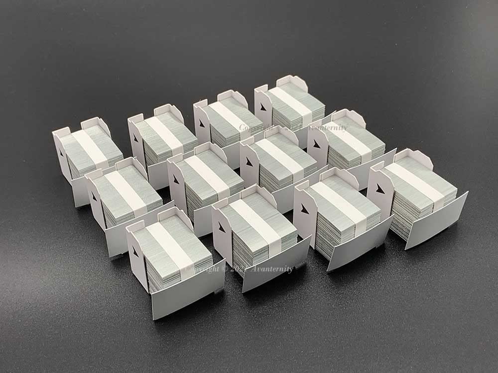 Avanternity's Compatible Staples Refills for OKI 42937601 Finisher - 4 Pack of No.502DA Staple Cartridges | Perfect for Office Documents, Reports & Paperwork Organization