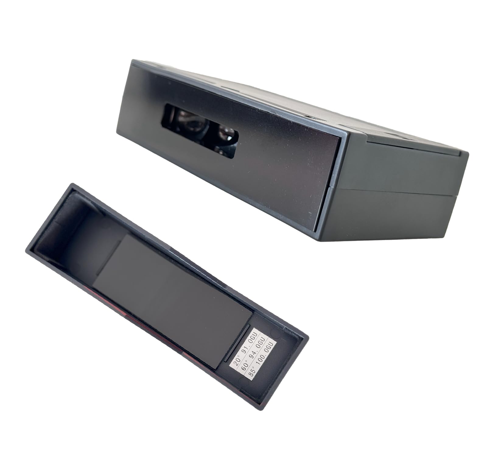 ETB-0833 Gloss Meter Tester - Self-Calibration, 20˚/60˚/85˚ Angles, 0-200GU Range - Perfect for Paint, Plastic, Metal & Automotive Surface Gloss Measurement