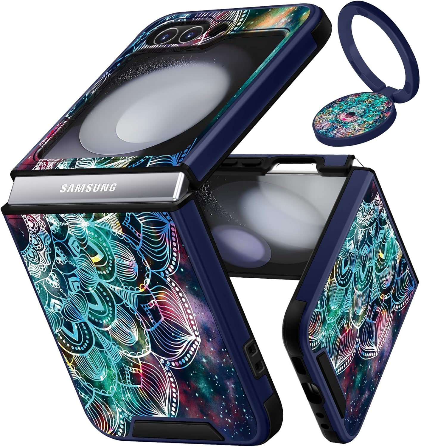 Samsung Galaxy Z Flip 5 Case - Cute Butterfly Design Phone Cover for Women & Girls | Protective Slim Fit Cover for Everyday Use, Work & Travel