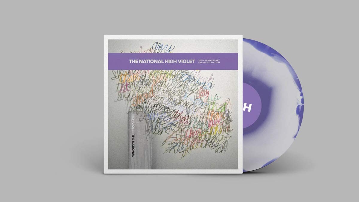 High Violet (Expanded Edition) - Purple & Clear Marble Vinyl Record | The National Indie Rock Album | Perfect for Vinyl Collectors & Music Lovers