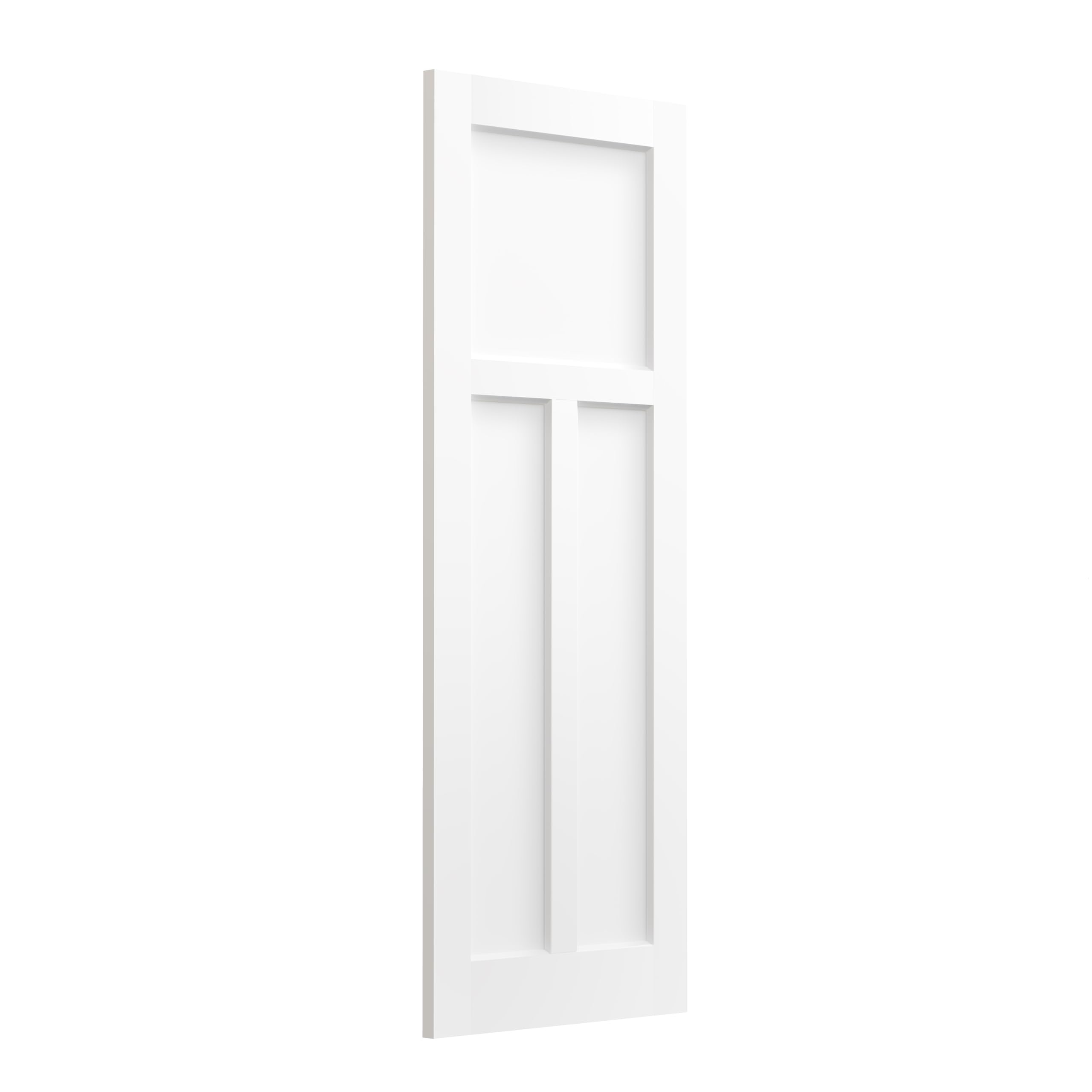 30 x 80 Inch T-Shaped Prehung Interior French Door - Primed White Single Closet & Bedroom Door Slab (Hinges Not Included) | Ideal for Home Renovation, Room Dividers, Pantry Doors & Space Saving Solutions | Perfect for Bedrooms, Walk-in Closets & Studio Apartments