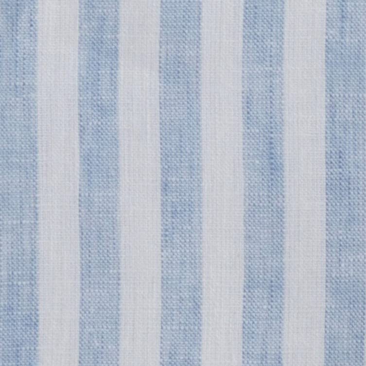 Sky Blue & White - Amalfi Stripe