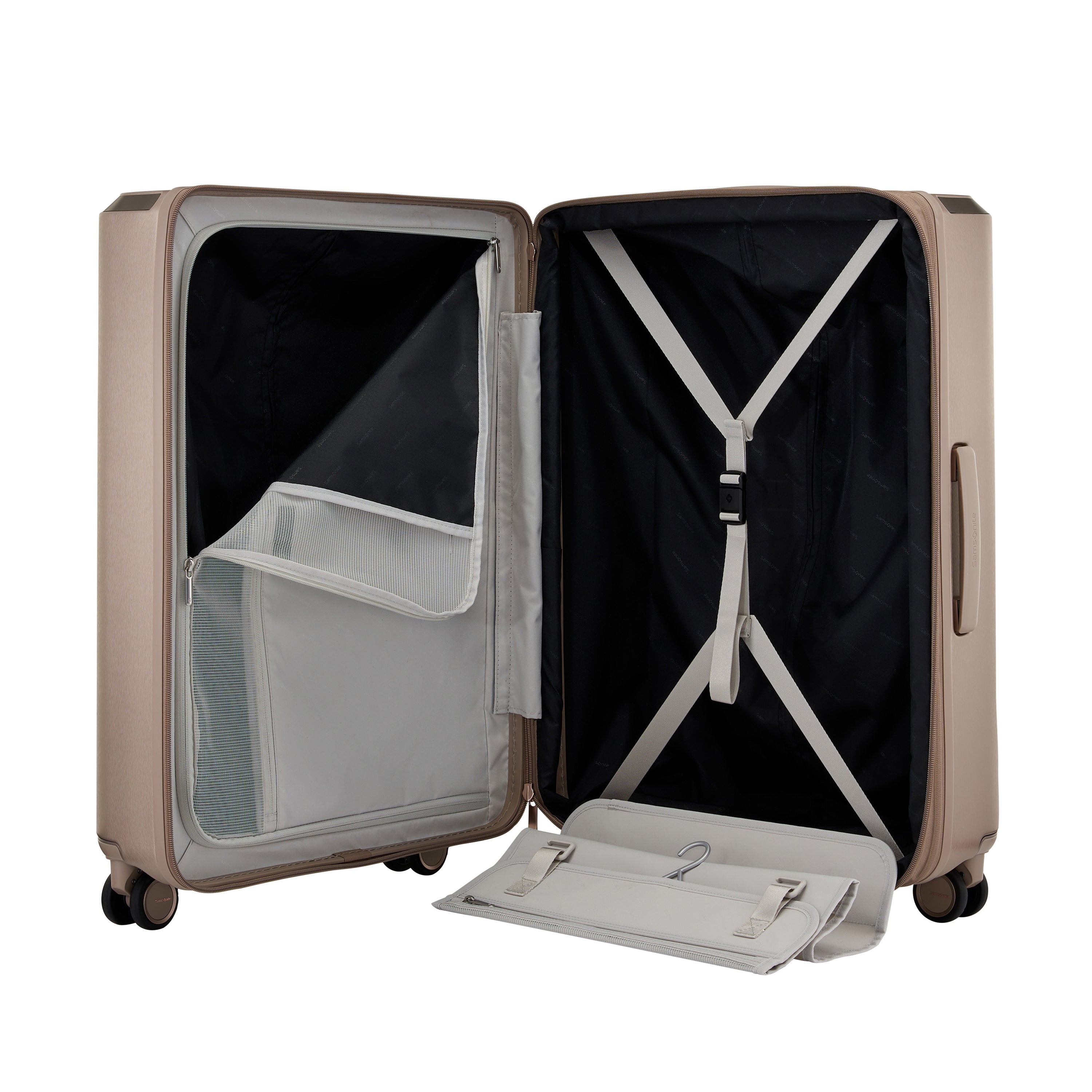 Samsonite Evoa Z Expandable Spinner Medium Luggage - 28 Inch Lightweight Suitcase with 360° Wheels for Business Travel & Vacation Packing