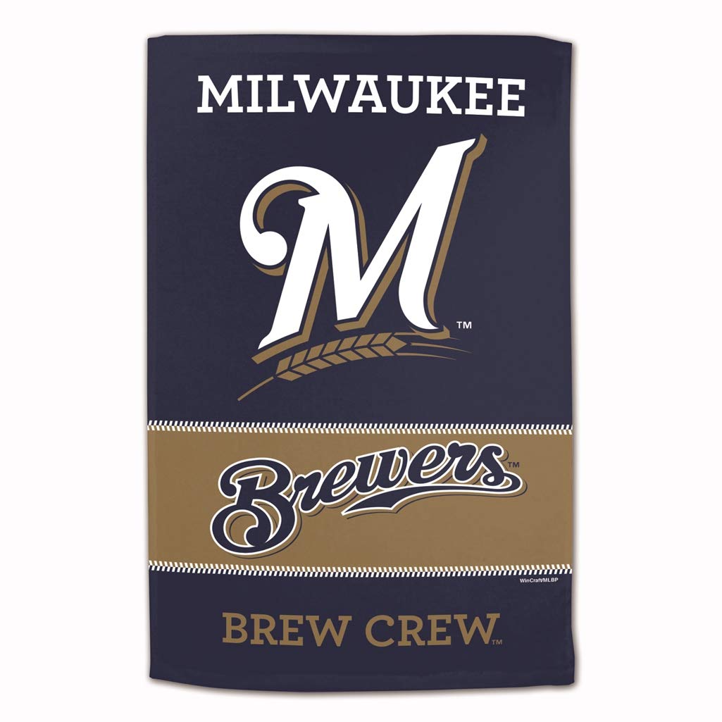 Master Industries Milwaukee Brewers Sublimated Cotton Towel - 16