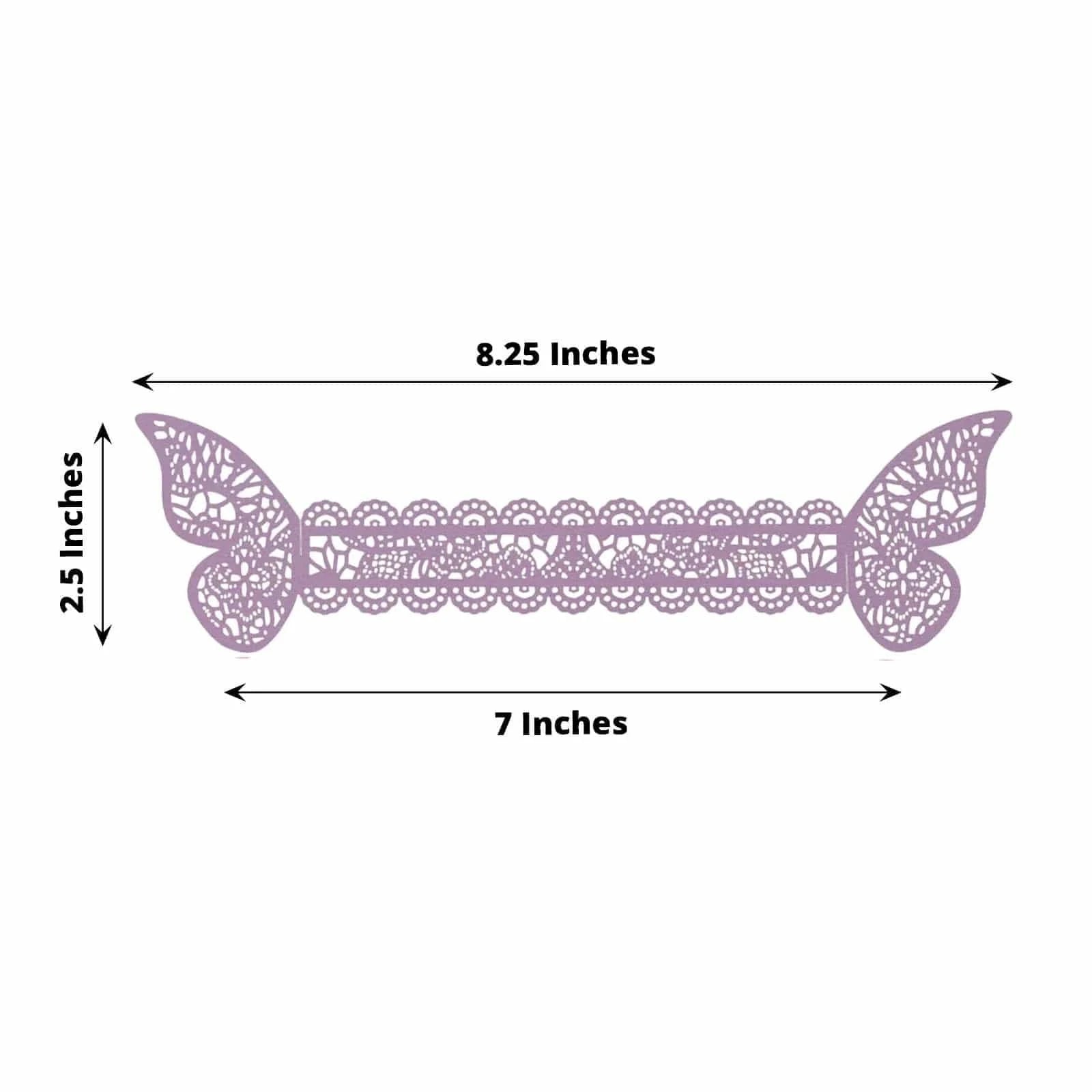 12 Pack Laser Cut 3D Butterfly Napkin Rings for Wedding, Party & Table Decor - Elegant DIY Paper Craft for Dinnerware & Home Decoration
