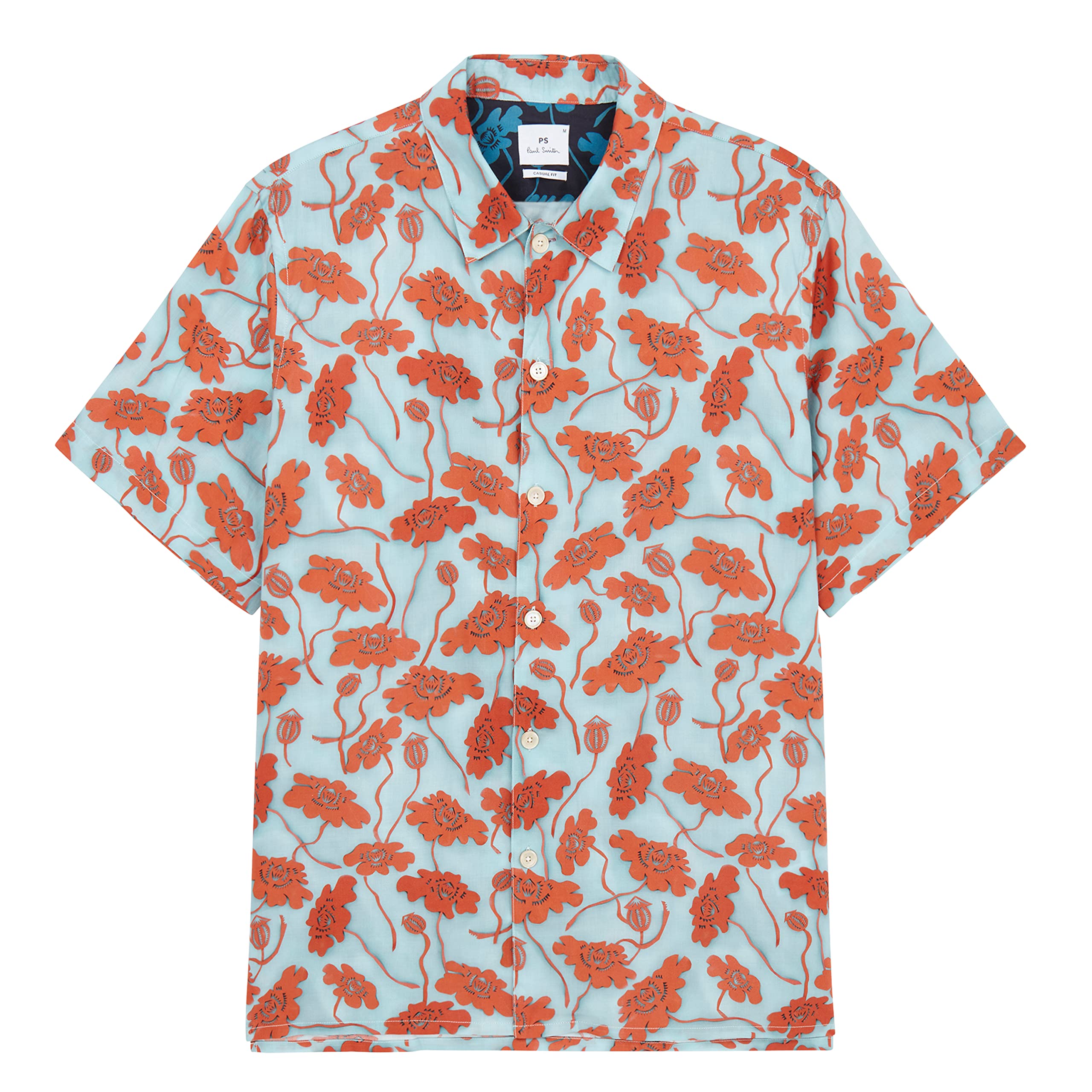 Paul Smith Men's Short Sleeve Casual Fit Shirt - Stylish Summer & Business Casual Wear for Office & Outdoor Activities