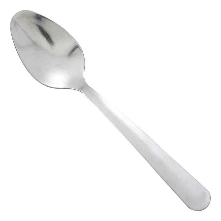 Winco Windsor Teaspoon - 6-Piece Stainless Steel Flatware Set for Tea, Coffee & Desserts | Durable & Elegant Silverware for Home, Restaurant & Party Use